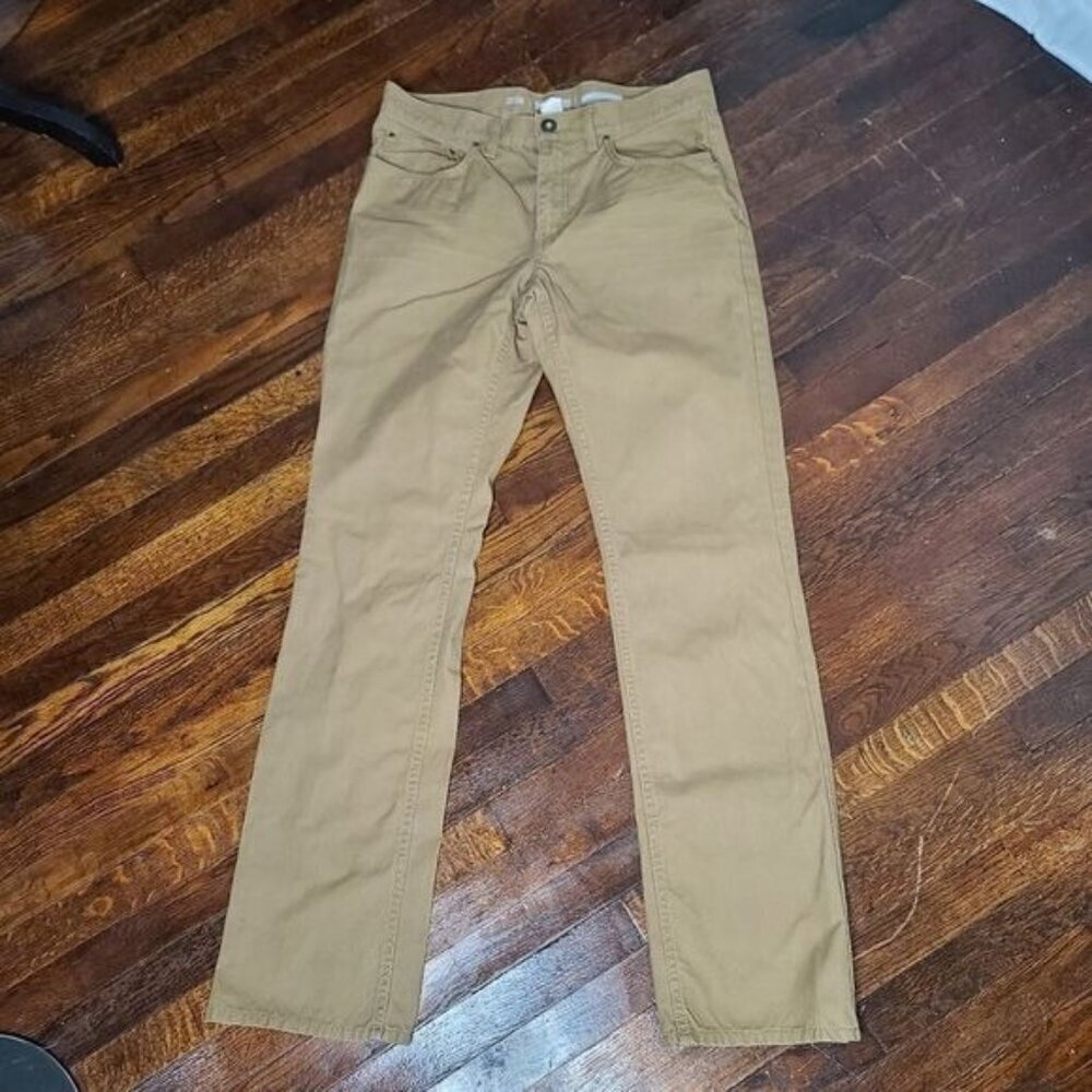 100% Cotton British Tan Khakis 32x34
